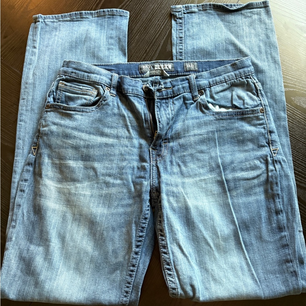 BKE Derek Bootleg Blue Jeans